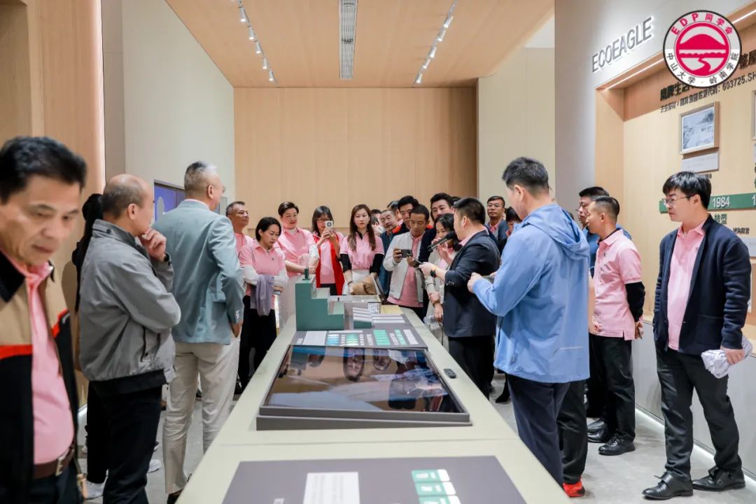 大咖来访 | 中山大学岭南学院EDP同学会会长春茗活动走进鹰牌生活！